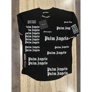 New Palm Angels Ultra Logo Oversized T-shirt Size: Medium